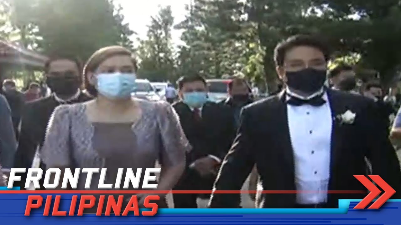 Davao City Mayor Sara Duterte, dumalo sa kasal ng anak ni Sen. Ramon Bong Revilla, Jr.