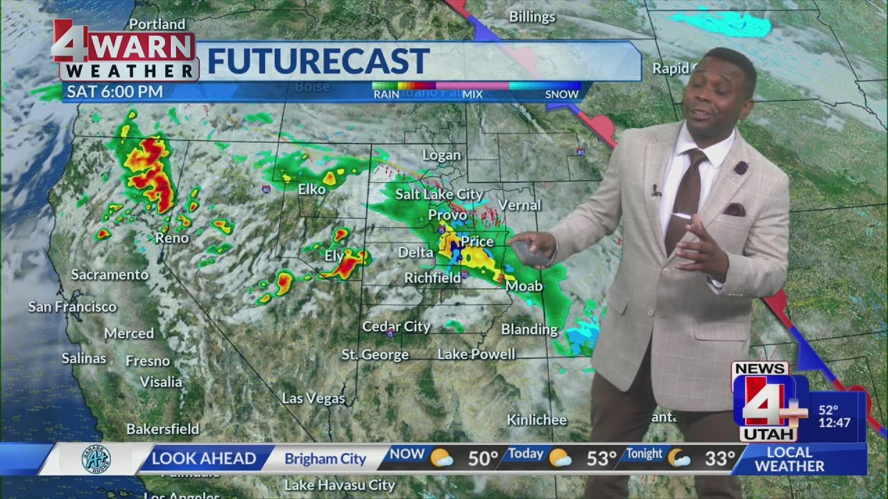 Dry and warmer as we move into the upcoming weekend