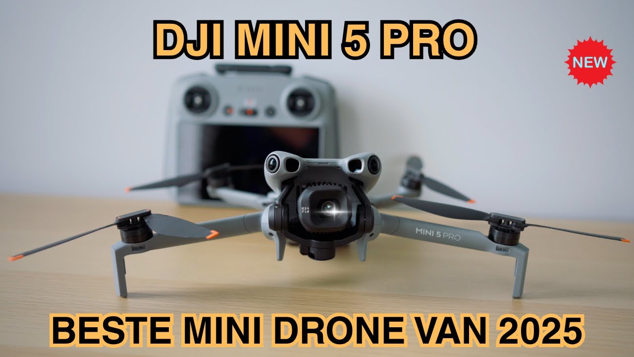 DJI Mini 5 Pro – Ongelooflijk wat deze drone kan! 😱