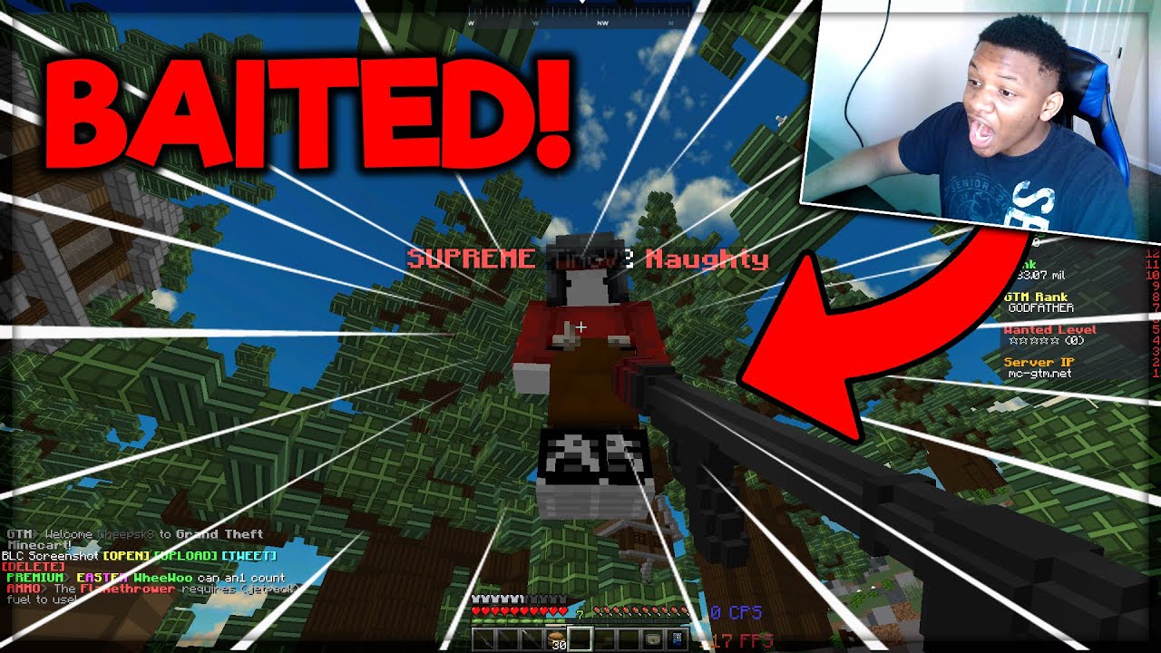 Flamethrowers are OP on jpers! - Minecraft GTM
