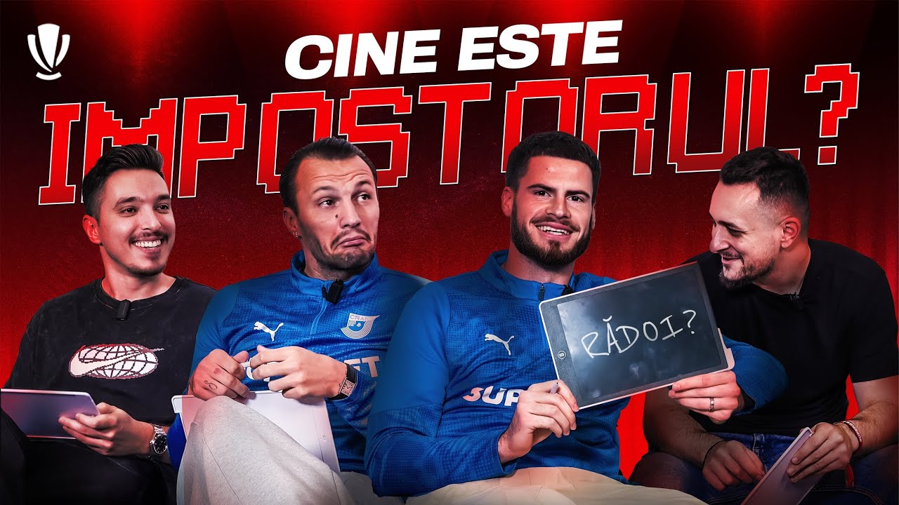 Cine este IMPOSTORUL? cu Băluță, Mogoș, @VanezAndrei  și ‪@TheoFIFA  | Univ. Craiova Edition