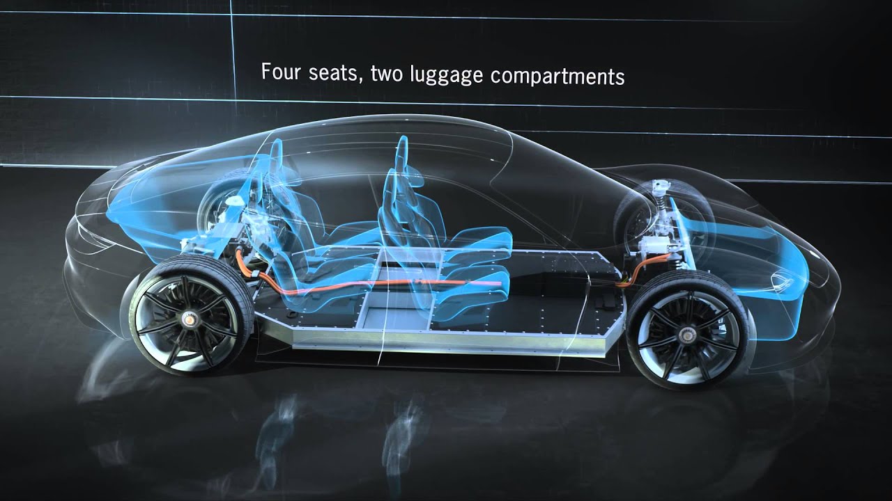 Porsche Mission E concept - Technical Presentation