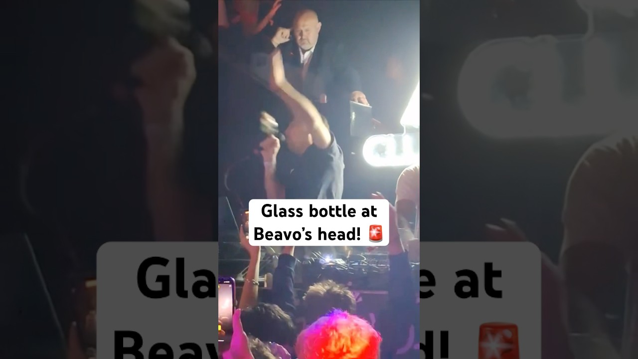 Glass bottle thrown at Beavo&rsquo;s head! 🚨 #beavo #glass #bottle #thrown #hurt