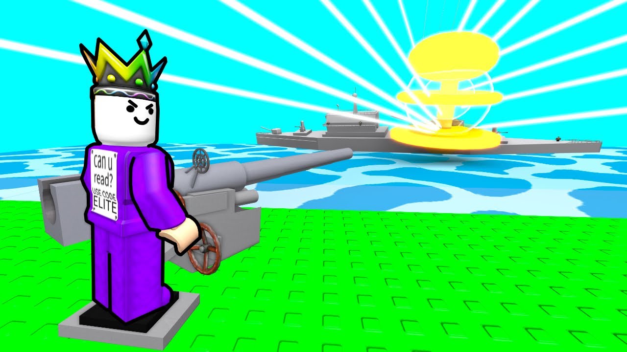 I NUKE a SHIP It BROKE Into 1,765,683 Pieces on Roblox
