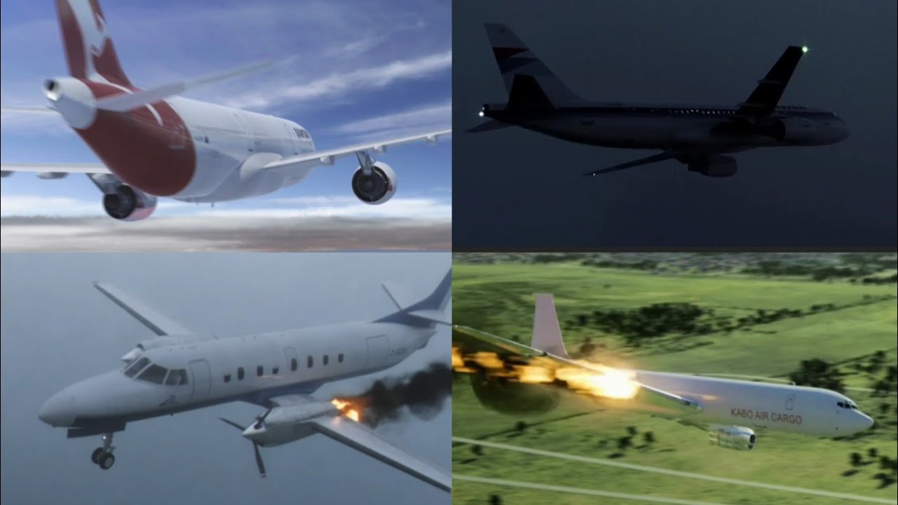Air Crash Investigation - Crash Compilation - Part 4