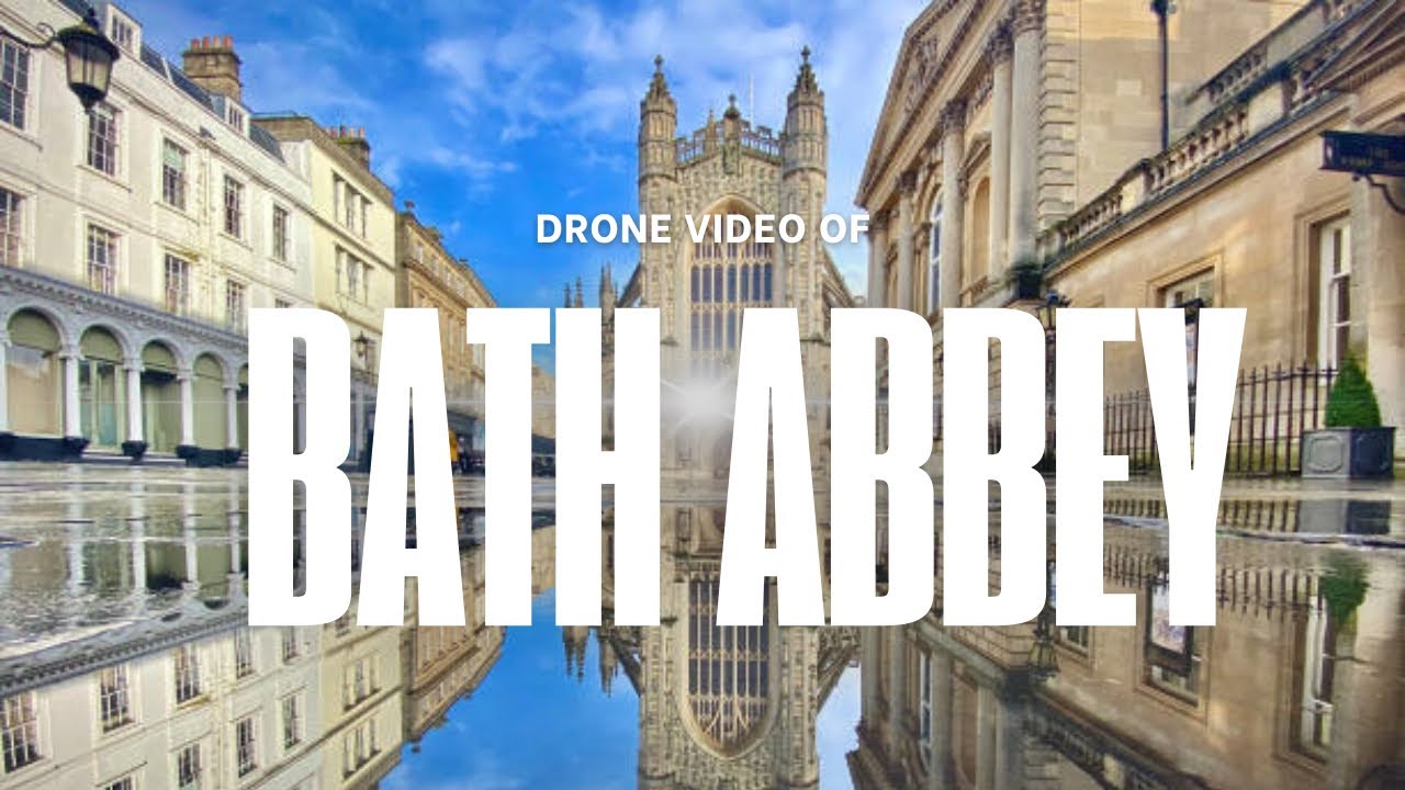 Explore the stunning views of Bath Abbey, UK 🇬🇧