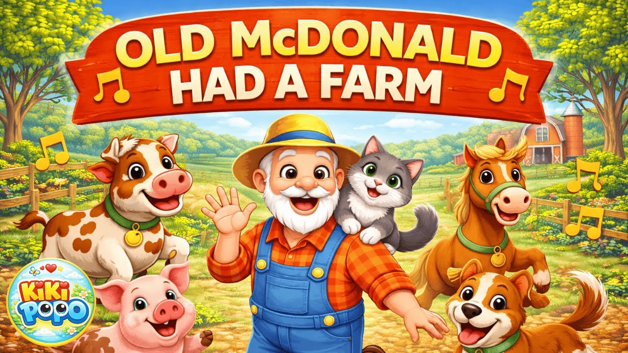 Old McDonald Had a Farm | Nursery Rhymes | #youtubekids #nurseryrhyme #oldmacdonaldhadafarm #kids