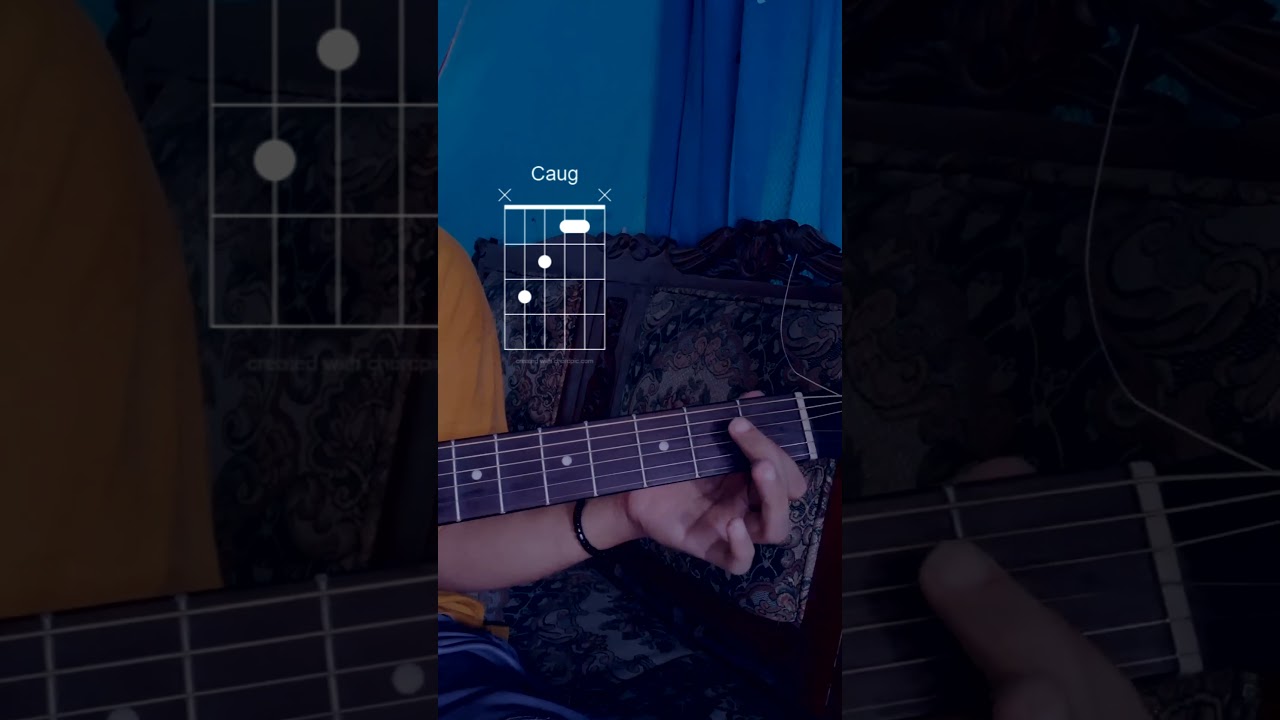 Beginners should know How to Play 'Caug' Chord on a Guitar!