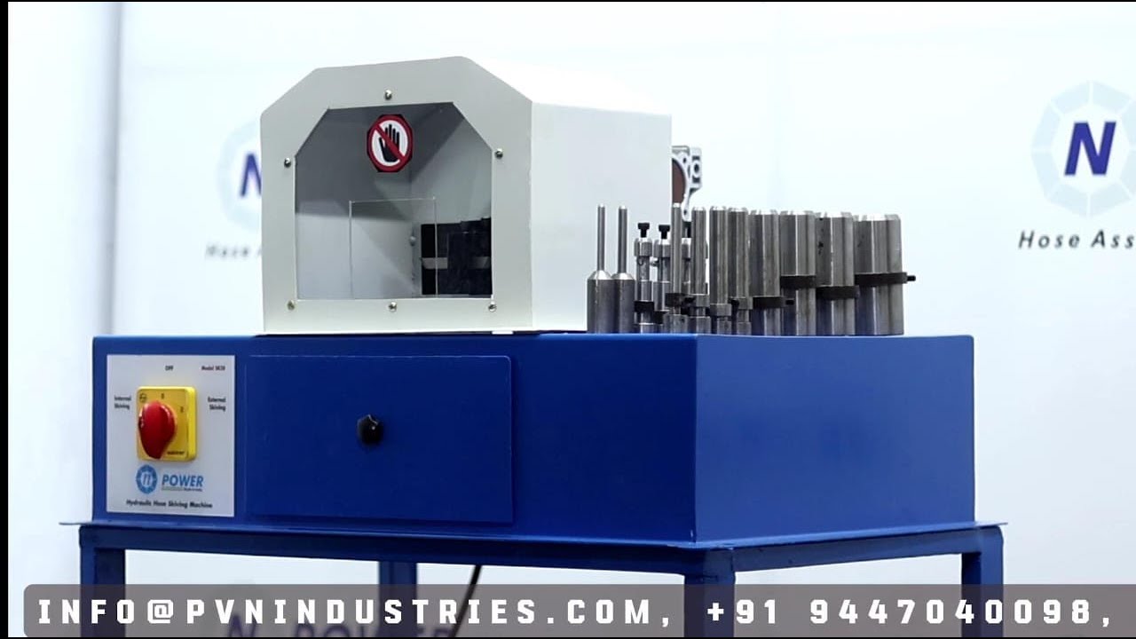 Hydraulic Hose Skiving Machine