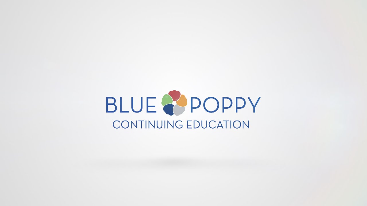 Blue Poppy Chronic Lyme Certification Series