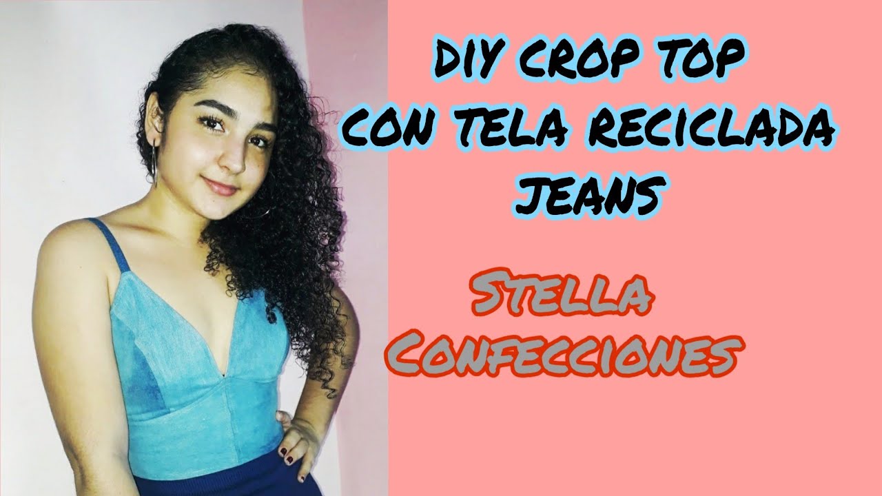 DIY  CROP TOP FÁCIL PASO A PASO.