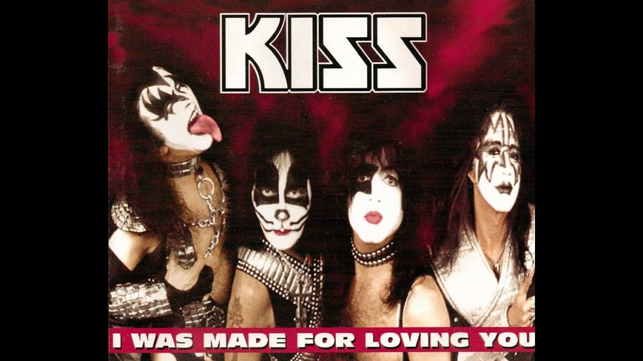 Kiss - I Was Made For Lovin You (No bass track - bassless - backing track)