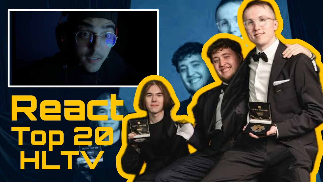 Os MELHORES DE 2025! REACT TOP 20 HLTV - CS2 #cs2 #starkcs