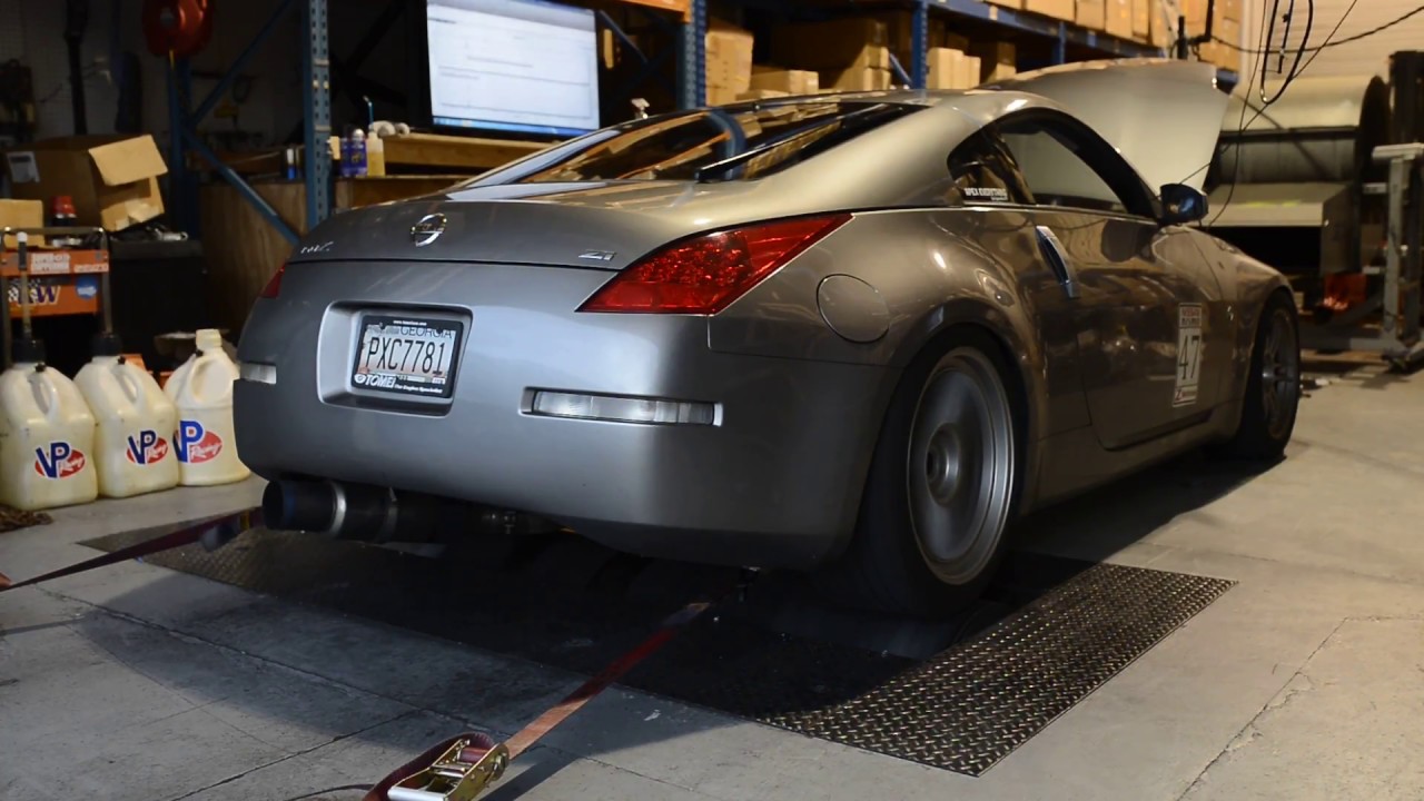 Tomei Expreme TI Full Exhaust 350Z On The Dyno