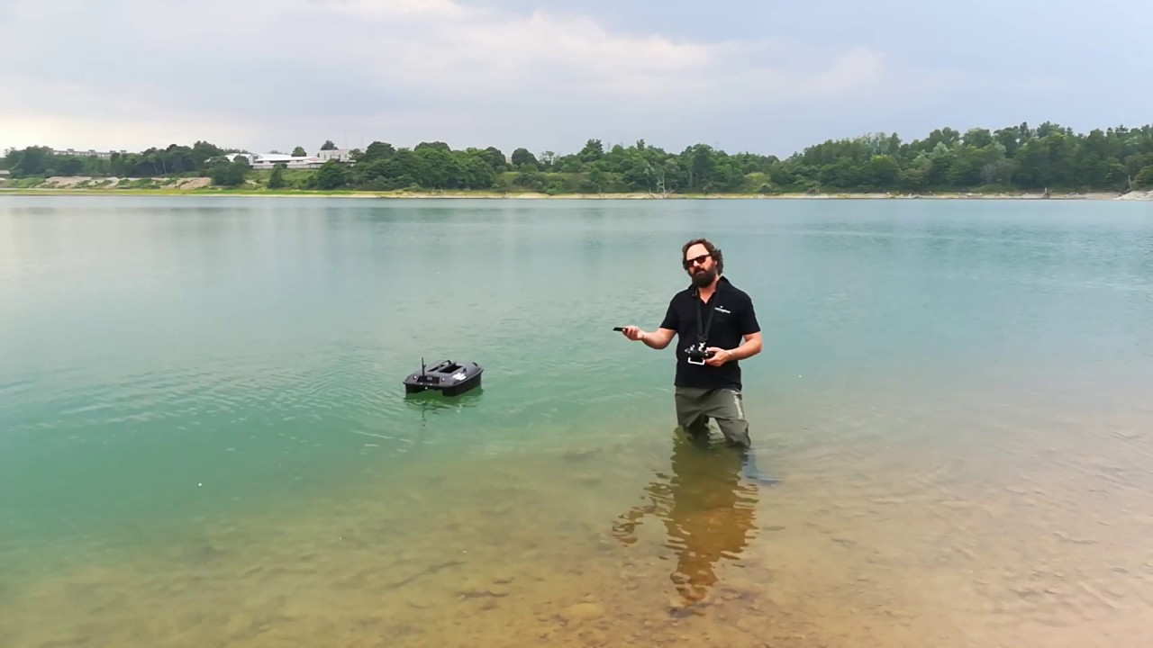 BAIT BOAT RC GPS AUTOPILOT - PILOTA AUTOMATICO TUTORIAL