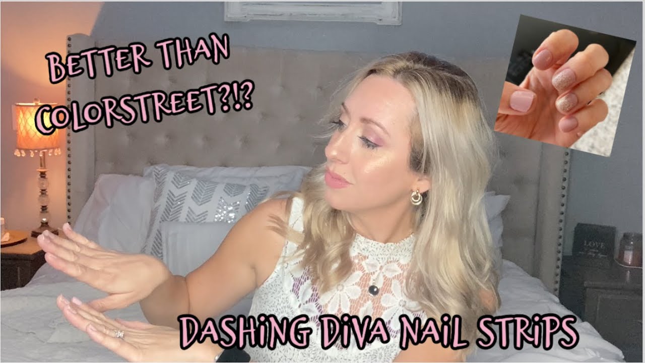 DASHING DIVA NAIL STRIPS REVIEW...are these better than ColorStreet??