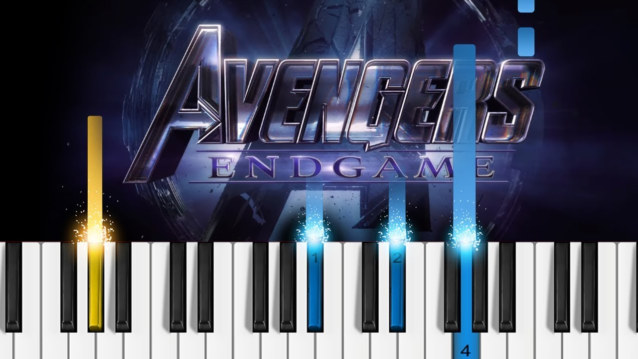 Avengers: Endgame - Portals - Piano Tutorial & Sheet Music!