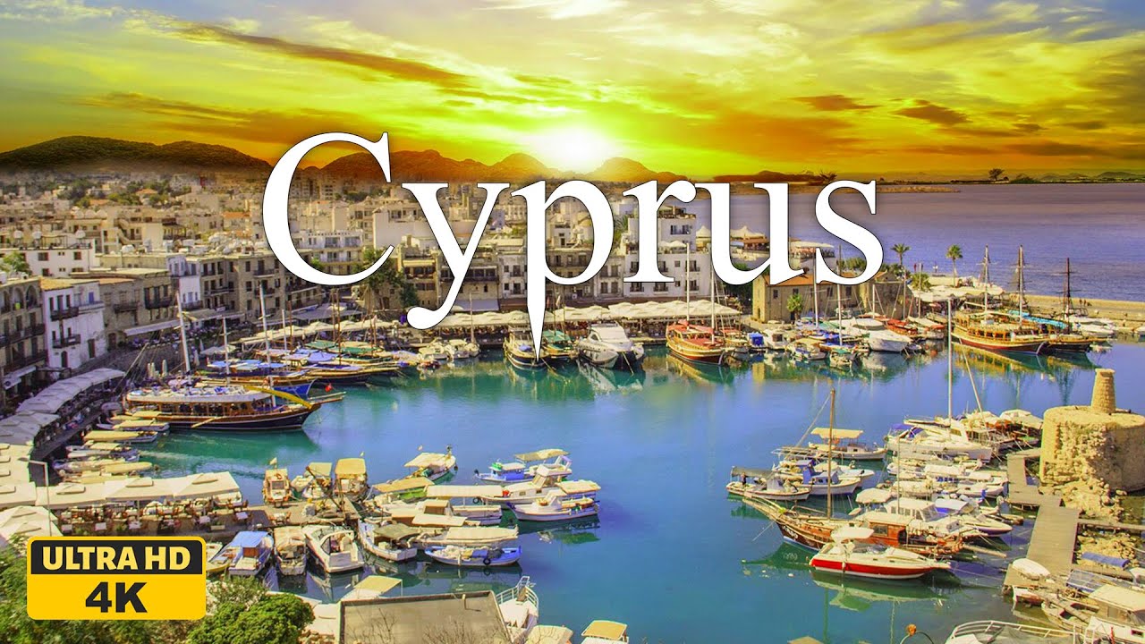 FLYING OVER CYPRUS (4K UHD): Relaxing Piano Music & Beautiful Nature Landscapes For Relaxation