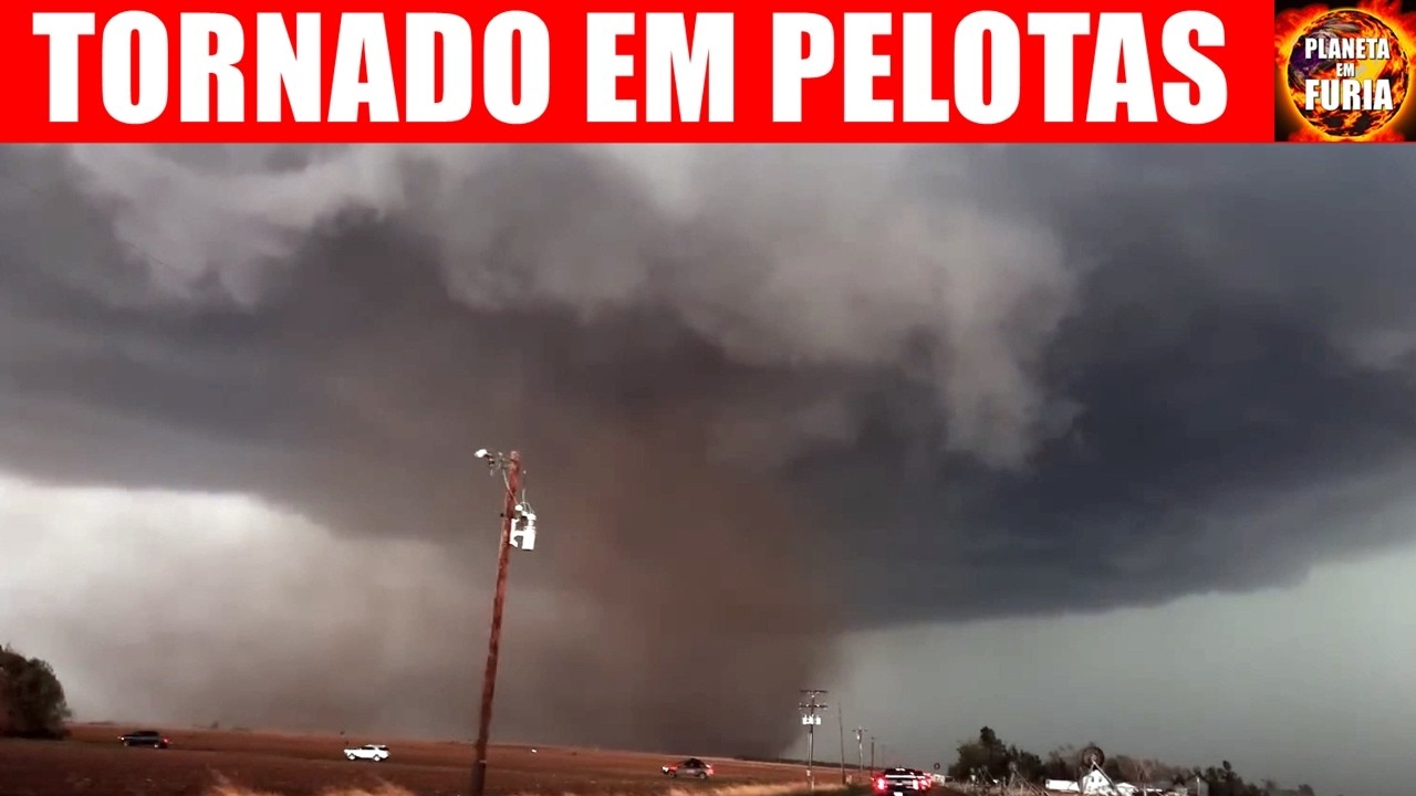 tornado em Pelotas veja o que esta o correndo