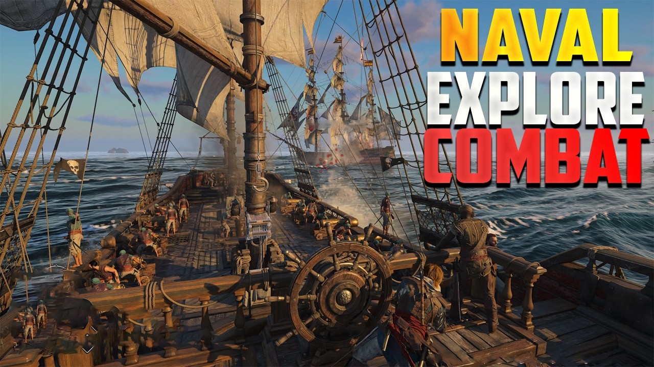 Assassin Creed Black Flag Resynced Naval Explore And Combat Gameplay