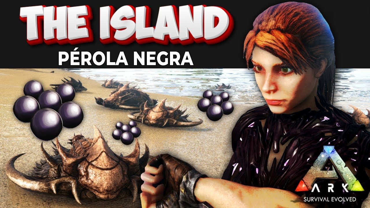 THE ISLAND - PÉROLA NEGRA FÁCIL - ARK SURVIVAL