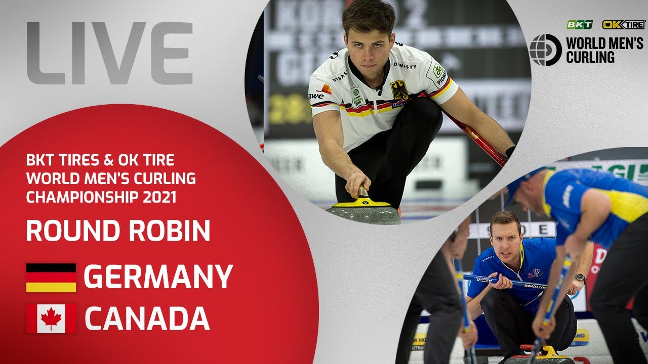 Germany v Canada - Round Robin - World Men's Curling Championship 2021