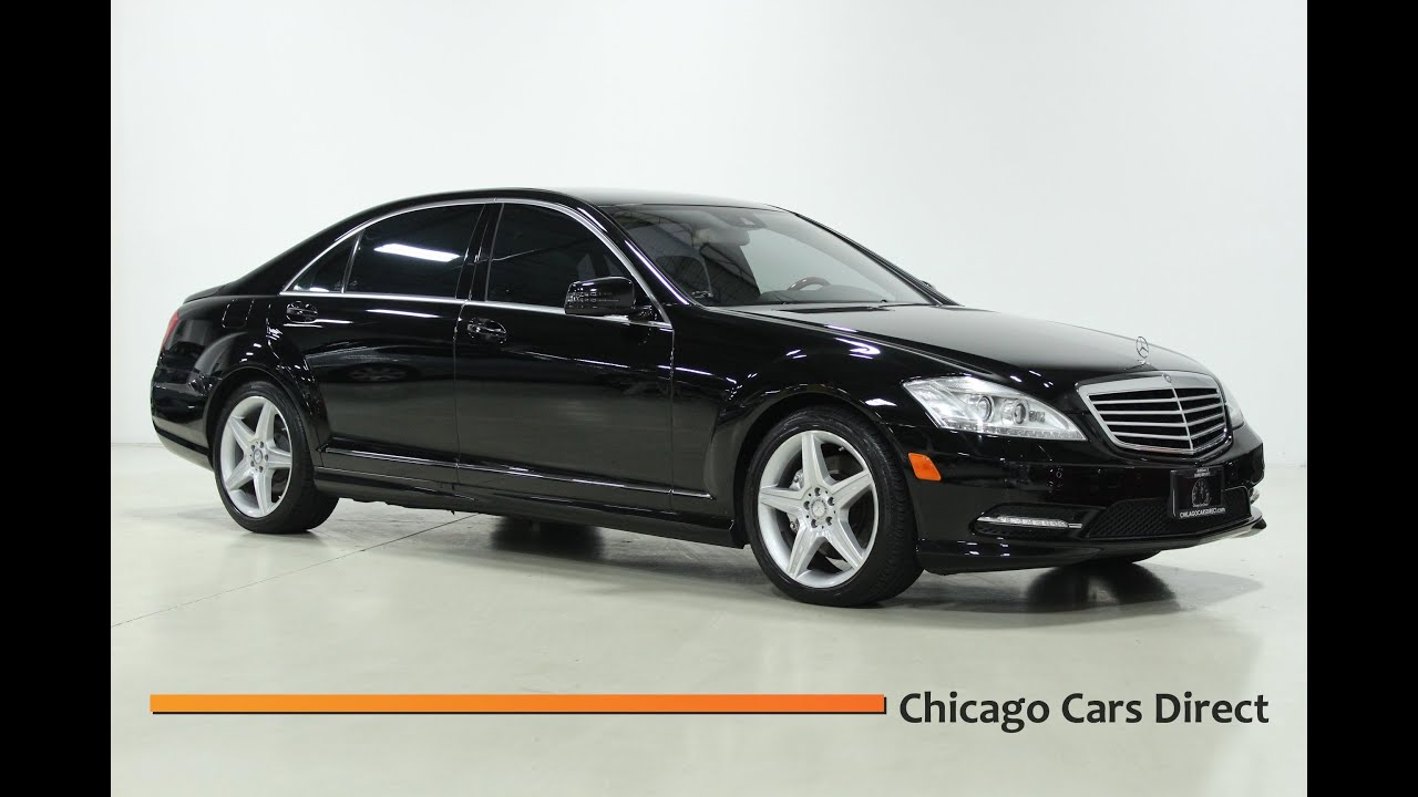 Chicago Cars Direct Presents a 2010 Mercedes-Benz S550 4Matic AWD. Black/Black.  #333589