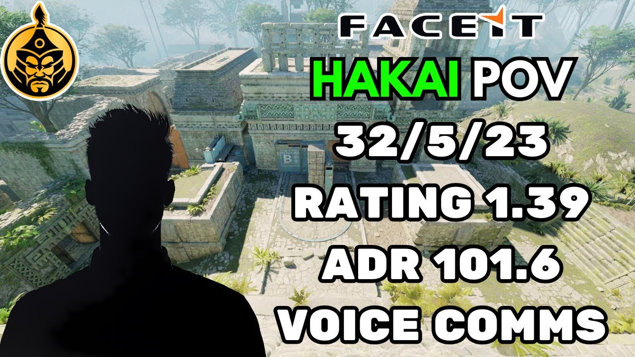 TheMongolZ ACADEMY HAKAI POV с IruX + голосовая связь (32/5/23) Рейтинг 1.39 CS2 FACEIT SEA - 16 ...