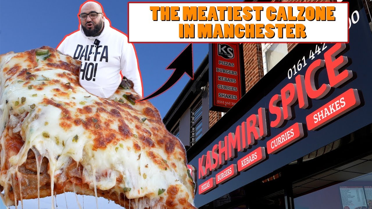 THE MEATIEST CALZONE IN MANCHESTER  - KASHMIRI SPICE - KINGS WAY