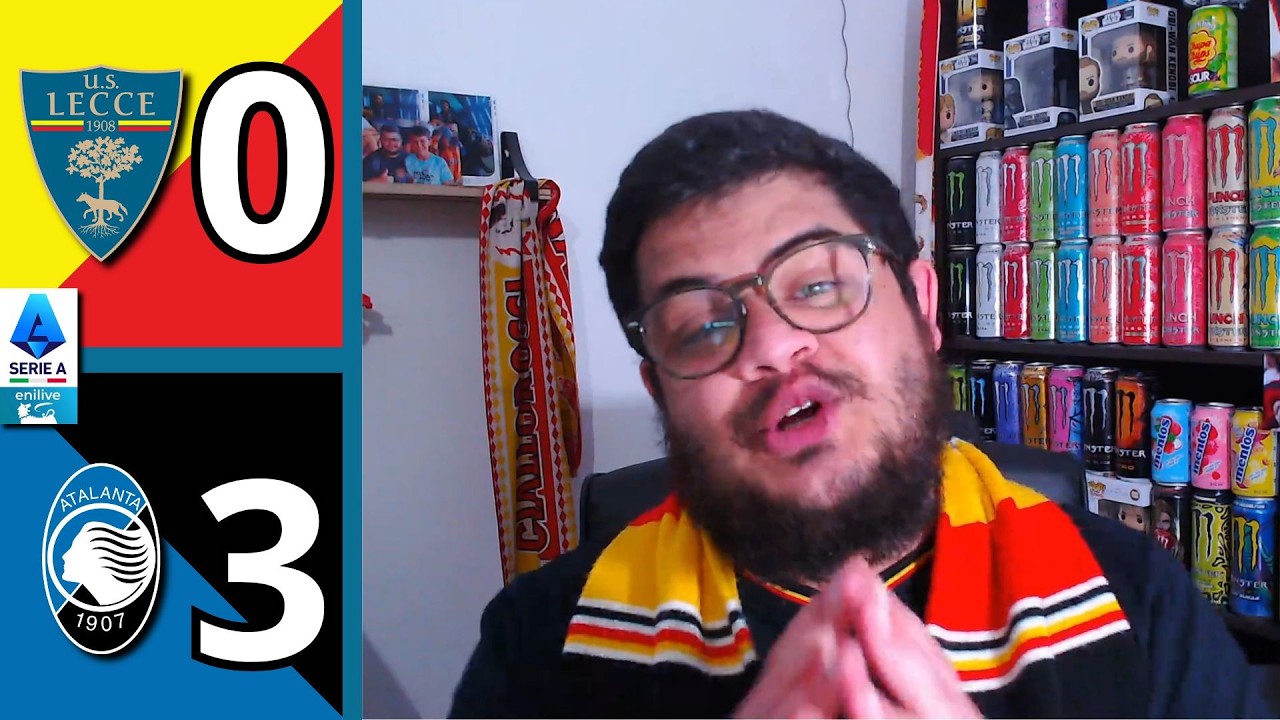 LECCE 0-3 ATALANTA | SE GIOCHI COS&Igrave; RETROCEDI 💛❤️ SERIE A 25/26