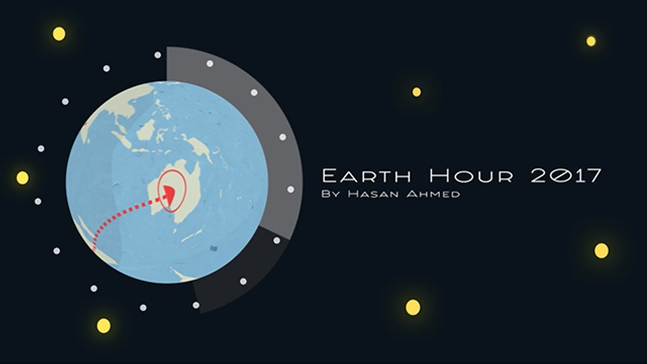 Earth Hour 2017  | Infographics | After Effect | Motion Graphics