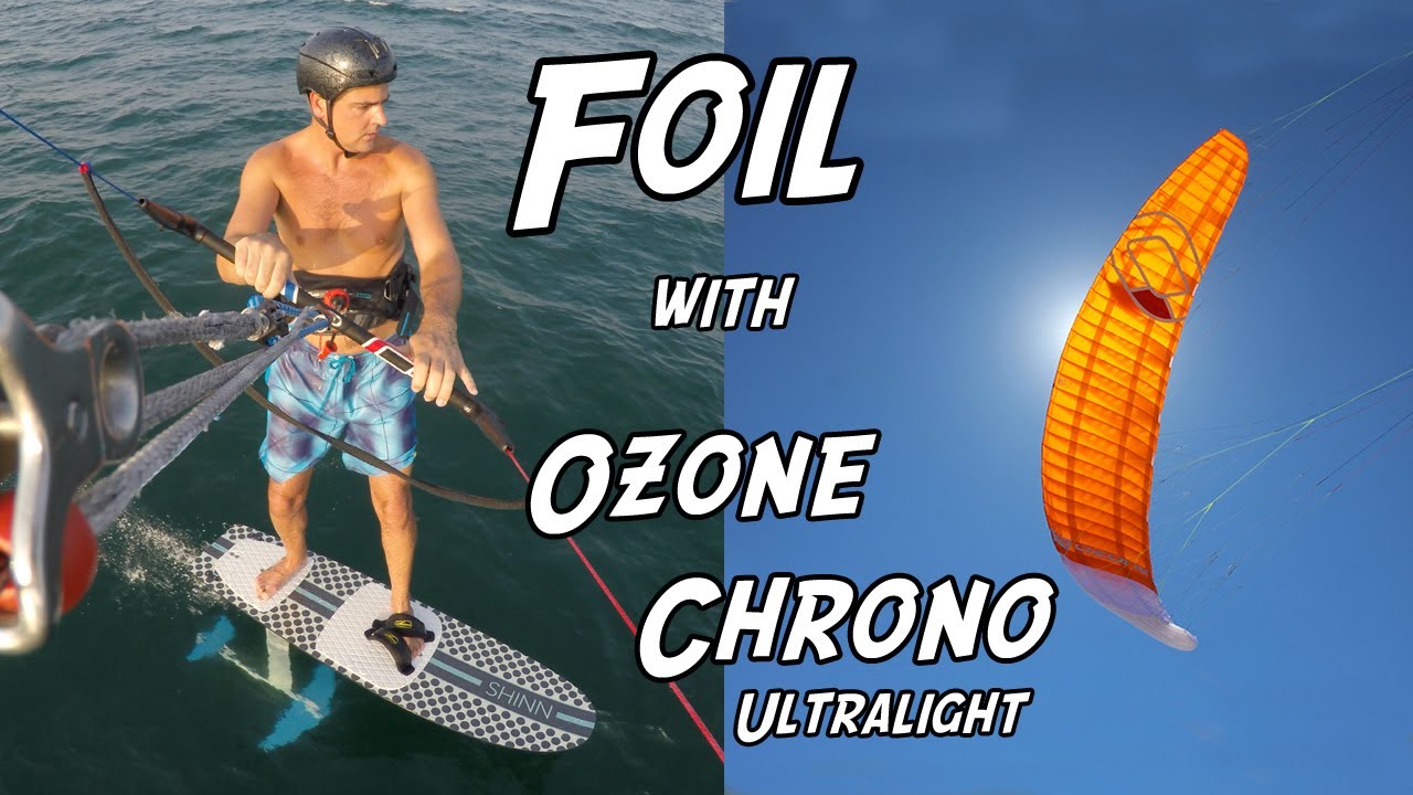 I Learn to Foil Board - Foil Boarding with Ozone Chrono Ultralight - ep. 8
