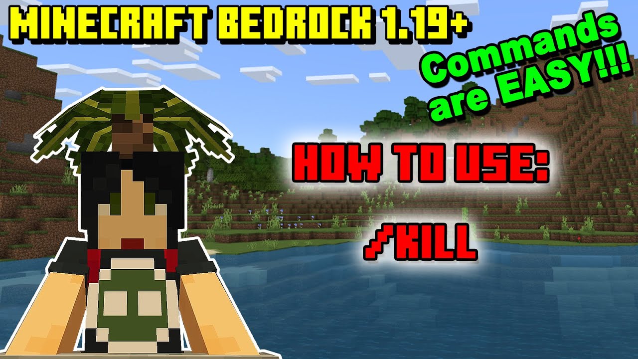 How to use /kill command - Minecraft Bedrock 1.19+