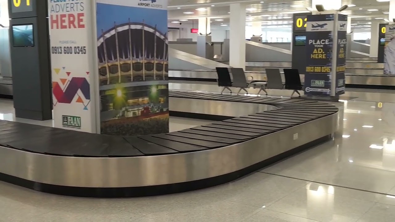 Baggage Hall..MMIA Terminal 2, Lagos