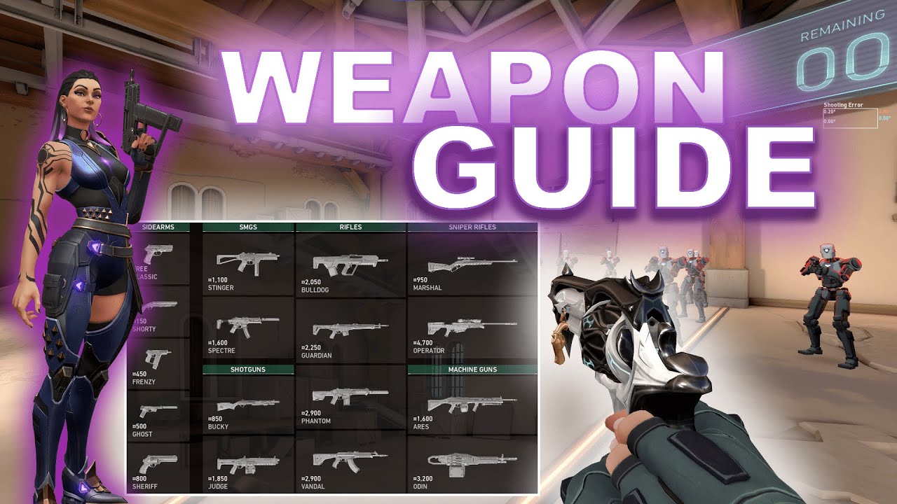 So benutzt ihr eure WAFFEN in VALORANT richtig | ULTIMATE WEAPON GUIDE TEIL 1