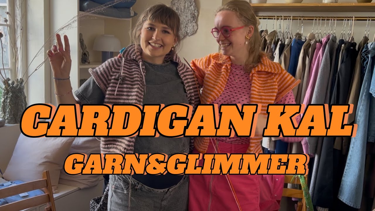 CARDIGAN KAL - VI STRIKKER STRIPE OVERLOAD CARDIGAN - GARN&GLIMMER- Et farverigt venskab