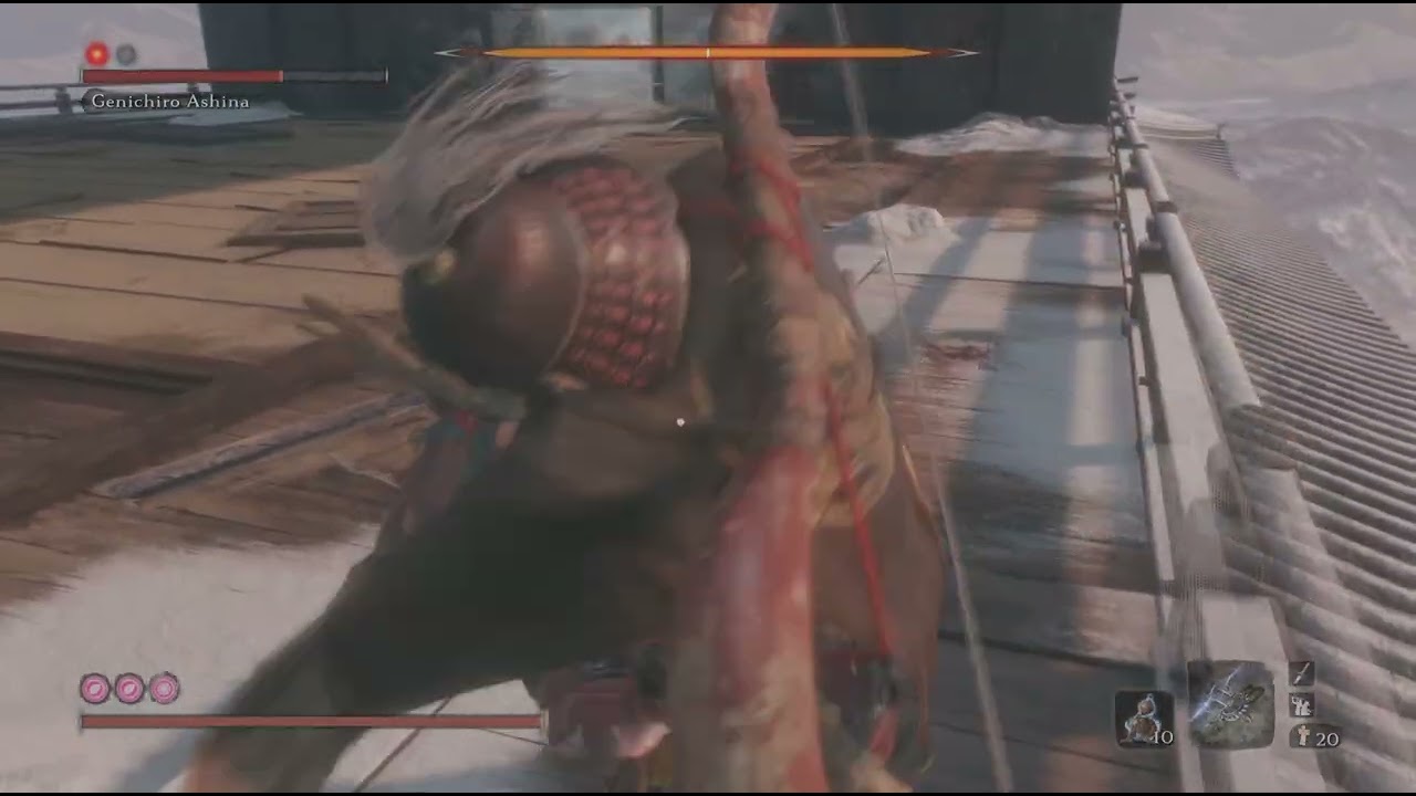 Sekiro Genichiro Ashina |  No Hit