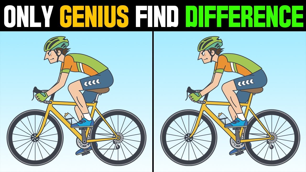 Spot The Difference : Only Genius Can Find [ Find The Difference #18 ]