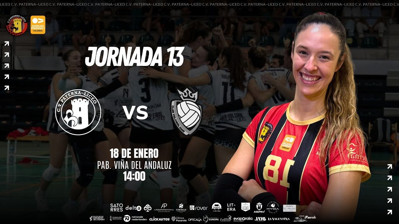 SUPERLIGA 2 FEMENINA / CV PATERNA LICEO - CDV GUÍA / JORNADA 13