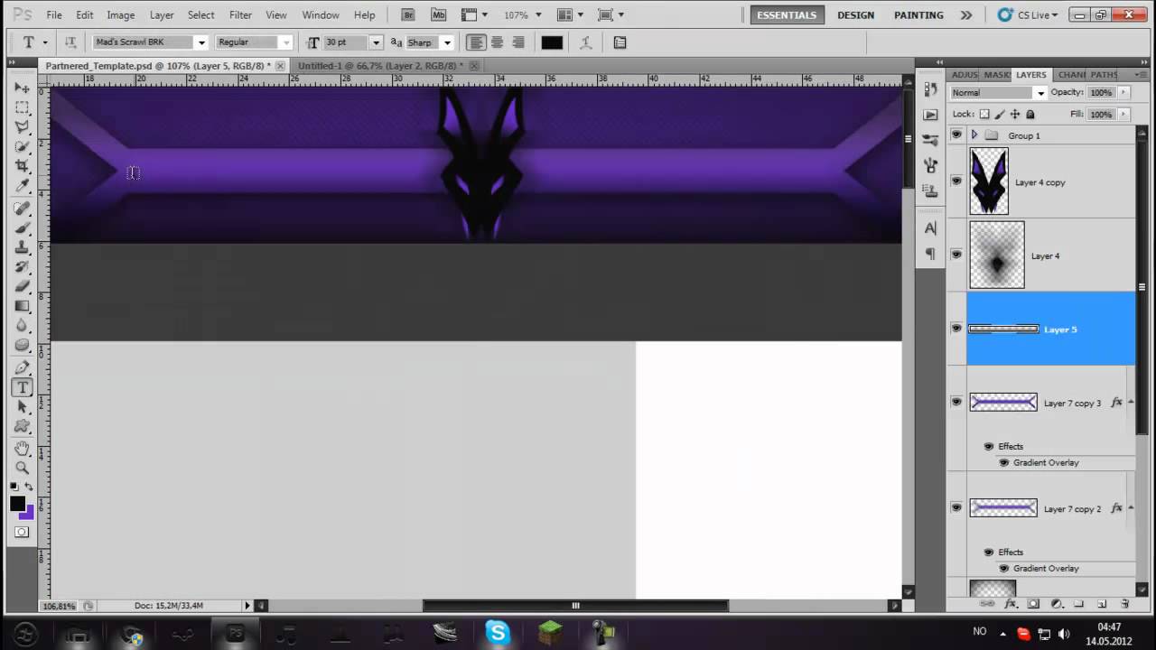 GoldenBlackHawk Layout // EphixiHD Design | Speed art #25