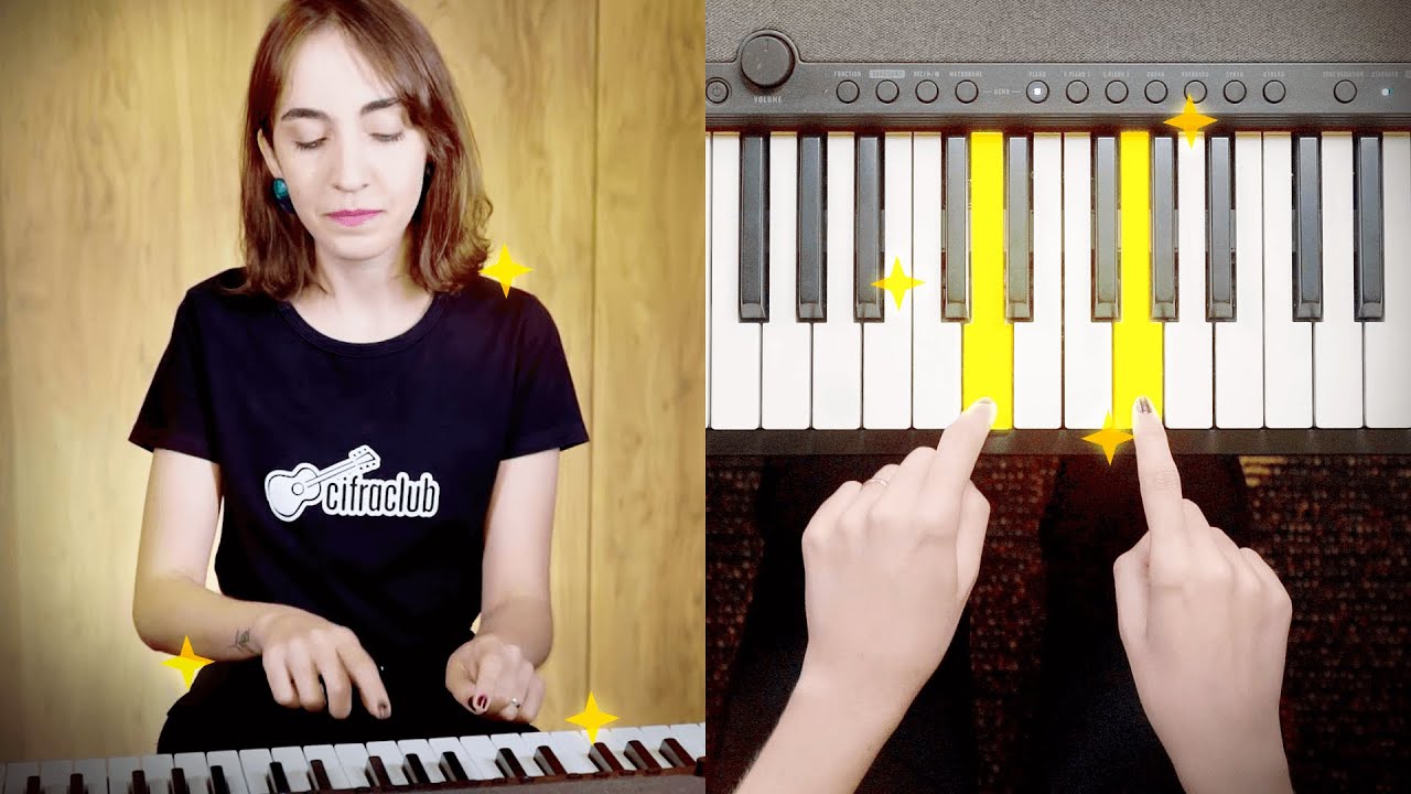 COMO TOCAR TECLADO: Tocando Sua Primeira Música | Aula Iniciante