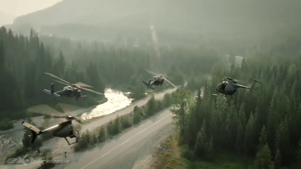 Special military Forces - 4 helicopters, 6 Snipers - Best Fight Scene - SEAL TEAM - U.S. Forces