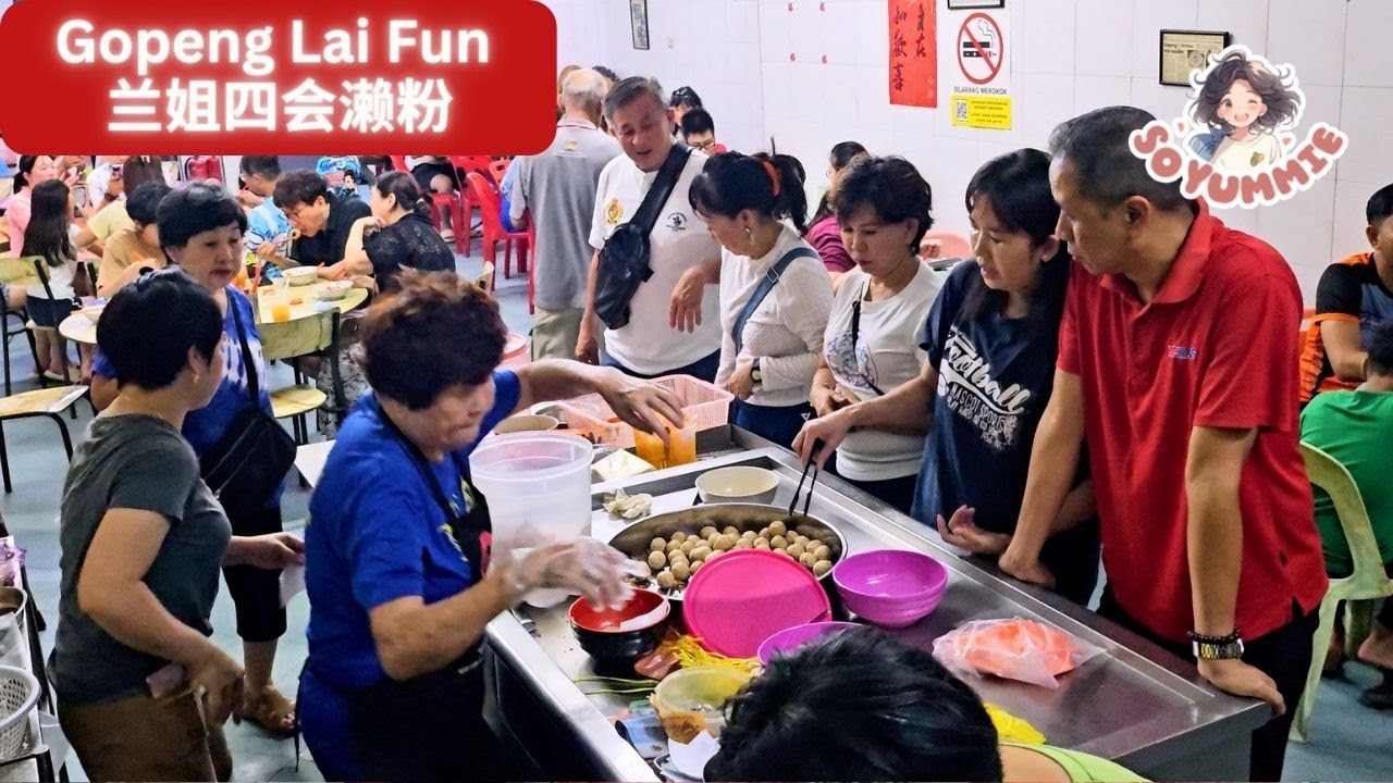 60 Yrs! Inside Gopeng BUSIEST Chinese Restaurant & SEAFOOD MASTER! #古早濑粉 -Malaysia Street Food