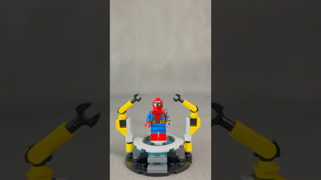 Lego Marvel - Spider-Man Cyborg Suit - New 2025 Exclusive Minifigure