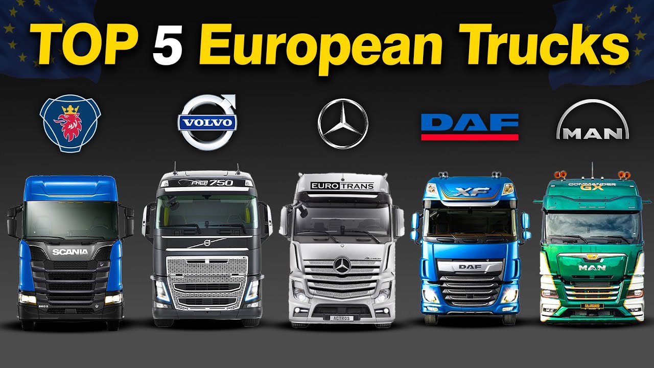 Scania vs Volvo vs MAN vs DAF vs Mercedes Who Wins?