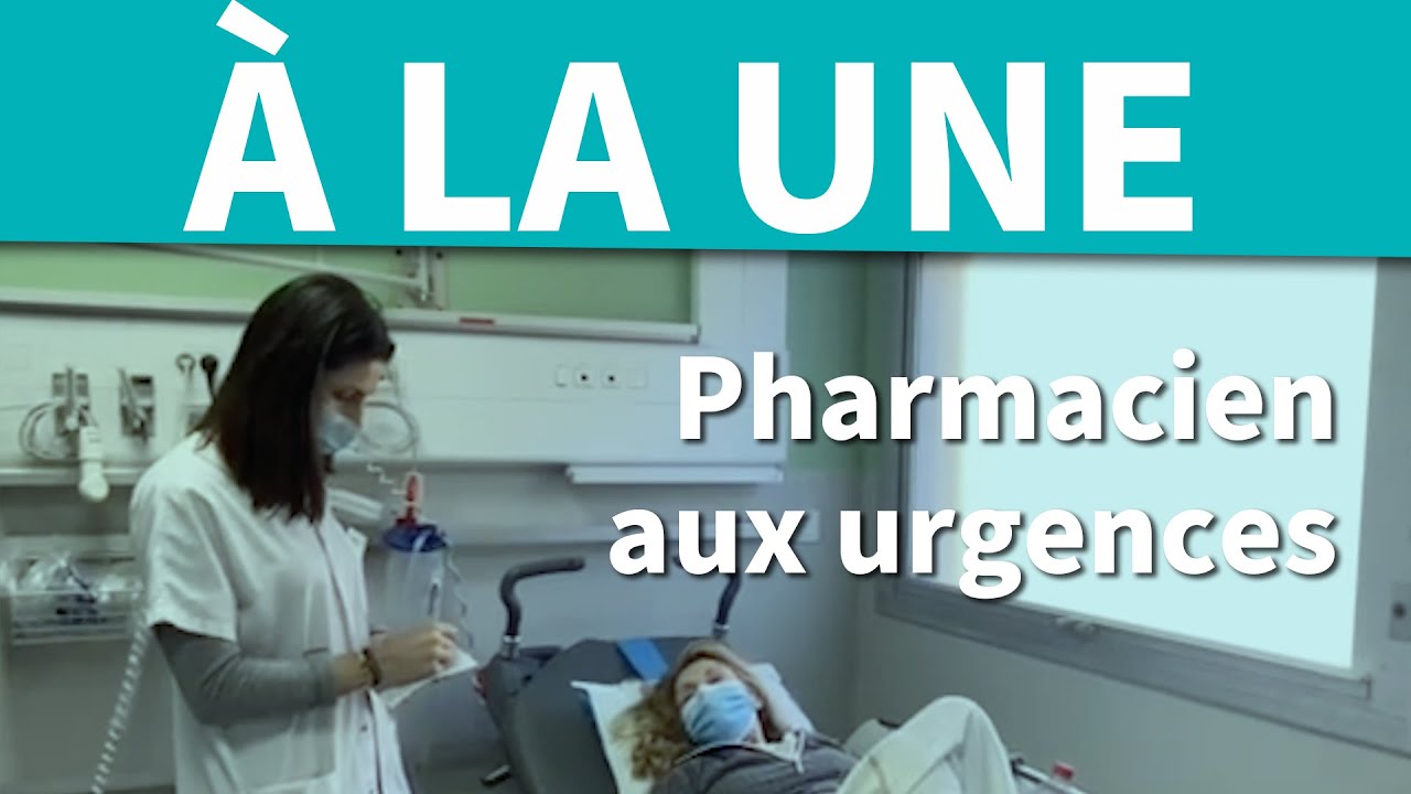 Pharmacien👩🏻‍⚕️ aux urgences