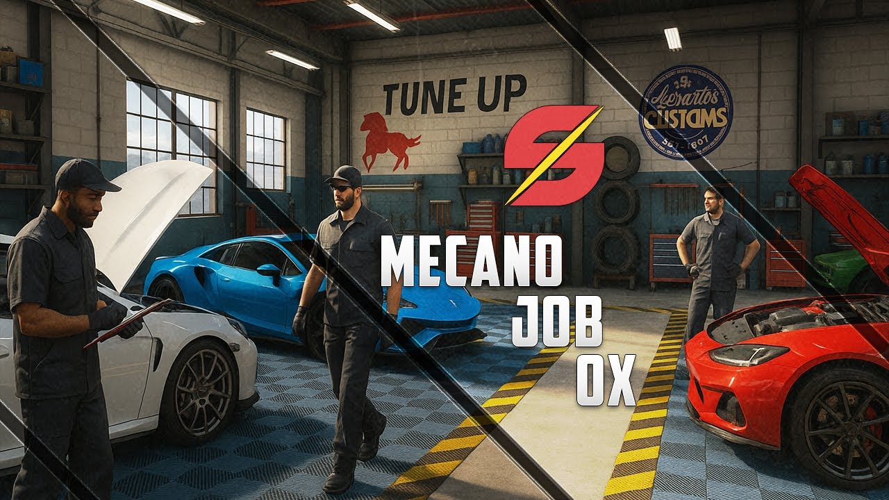 [FiveM] [OX] Mécano Job
