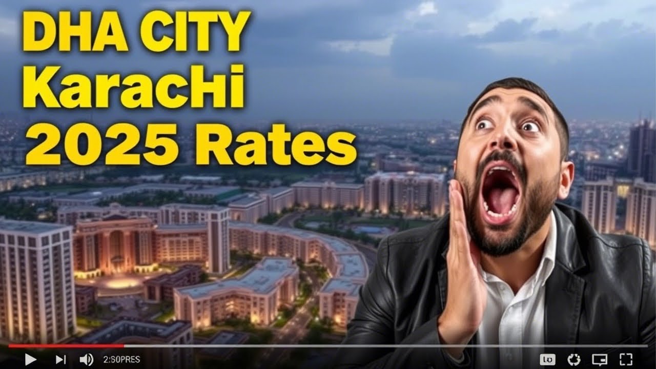 DHA CITY KARACHI | DHA CITY KARACHI CURRENT RATES | DHA KARACHI |DHA PHASE 9 VFX