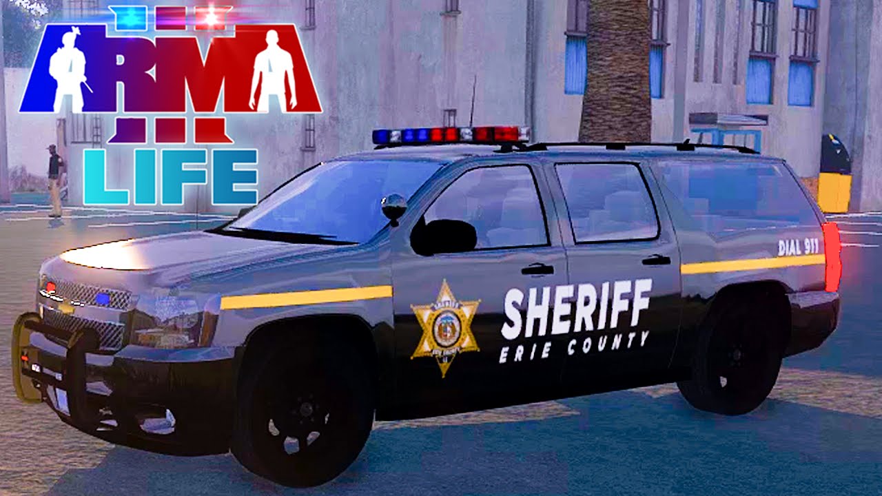 Arma 3 Life Police #33 - Stolen Police Vehicles and Inmate Hostage