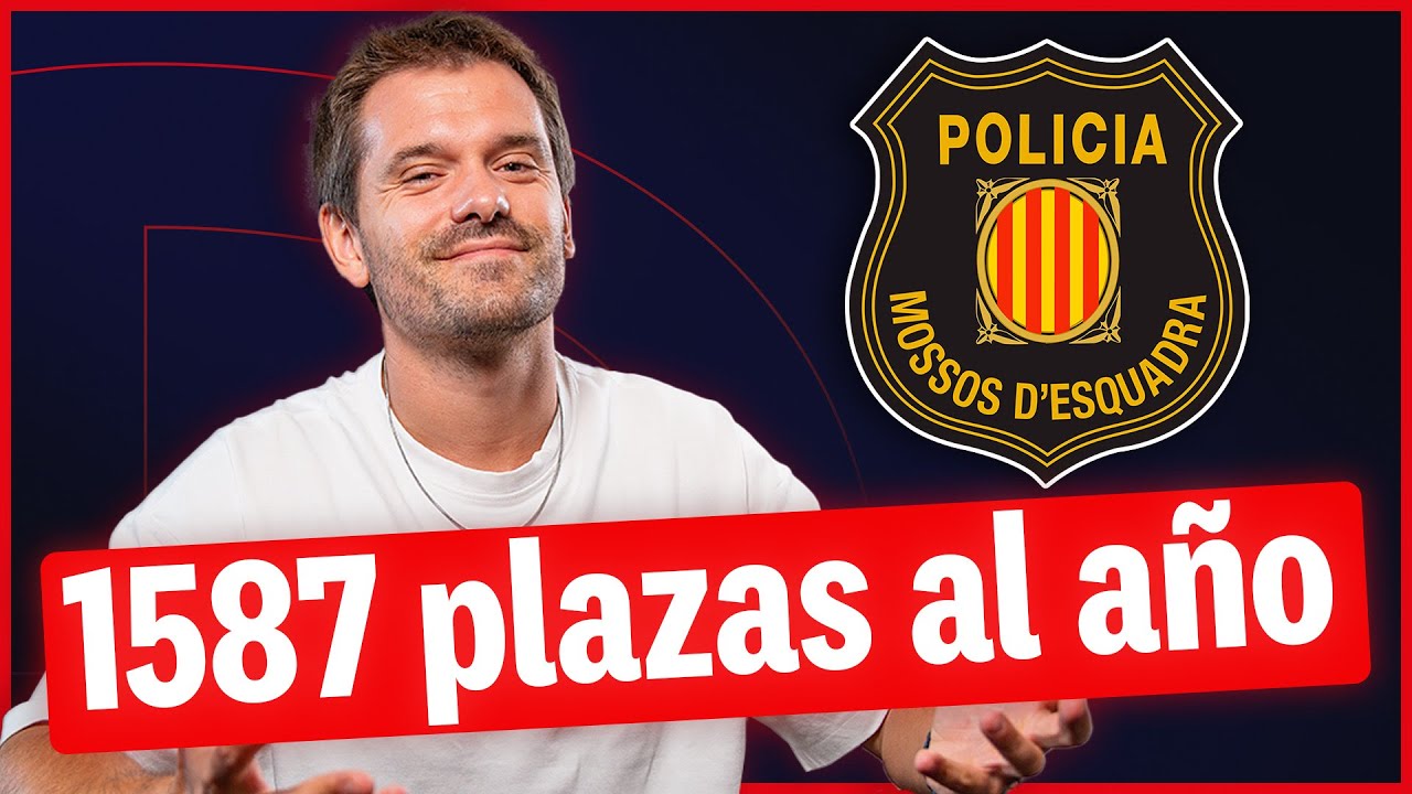 Oposiciones Mossos, 1587 plazas anuales hasta 2030 !!